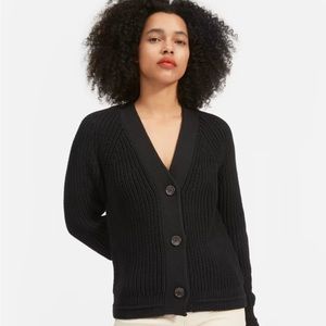 Everlane The Texture Cotton Cardigan Medium